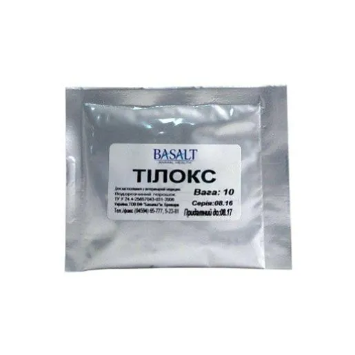 Тілокс (ДЛЯ ТВАРИН) порошок, 10 г