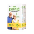 Подгузники для взрослых Friends Easy, размер М, 10 штук