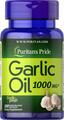 Часникова олія Puritan's Pride Garlic Oil 1000 мг, 100 гелевих капсул
