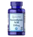 Пантотенова кислота Puritan's Pride Pantothenic Acid 550 мг, 100 капсул