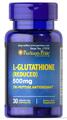 Глютатион Puritan's Pride L-Glutathione, 30 капсул