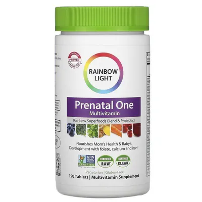 Вітаміни для вагітних Rainbow Light Prenatal One, 150 таблеток