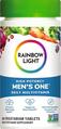 Мультивитамины для мужчин Rainbow Light Men's One, 60 вегетарианских таблеток