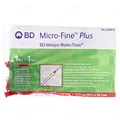 Шприц інсуліновий 1 мл U-40 BD Micro-Fine Plus 29G (0.33 x 12.7 мм), 10 штук