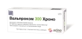 Вальпроком 300 хроно таблетки, в/плів. обол., прол./д. №30 (10х3)