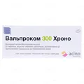 Вальпроком 300 хроно таблетки, в/плів. обол., прол./д. №30 (10х3)