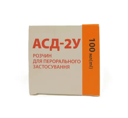 АСД-2У фракція 2 розчин для перорального застосування, 100 мл