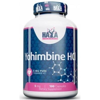 Йохимбин гидрохлорид Haya Labs Yohimbine Hcl капсулы по 5 мг №100