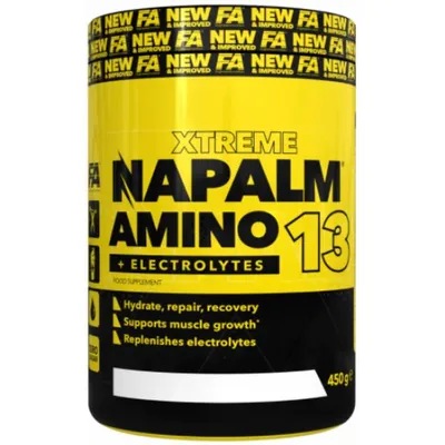 Комплекс амінокислот Fitness Authority Napalm Amino 13 лічі, 450 г