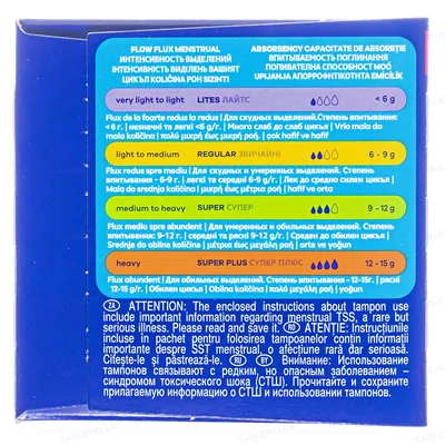 Тампони Tampax Compak Super з аплікатором, 3 краплі, 16 штук