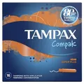 Тампони Tampax Compak Super Plus з аплікатором, 4 краплі, 16 штук