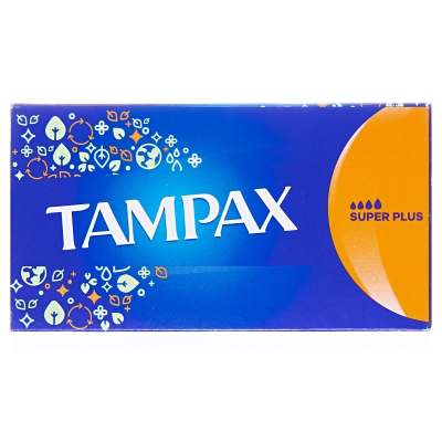 Тампони Tampax Super Plus з аплікатором, 4 краплі, 16 штук
