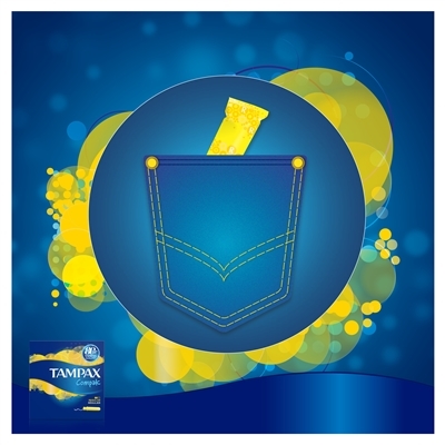 Тампоны Tampax Compak Super с аппликатором, 3 капли, 8 штук