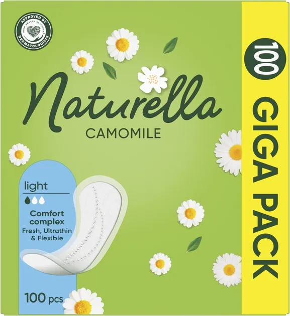 Прокладки щоденні Naturella Camomile Light, 100 шт