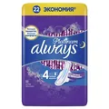 Прокладки гігієнічні Always Platinum Night, 6 крапель, 4 розмір, 22 шт