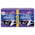 Прокладки гигиенические Always Platinum Night Extra, 7 капель, 5 размер, 10 шт