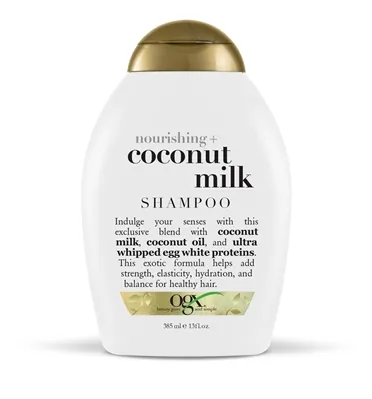 Шампунь Ogx Coconut Milk Поживний з кокосовим молоком, 385 мл