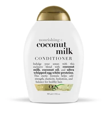 Кондиціонер Ogx Coconut Milk Поживний з кокосовим молоком, 385 мл