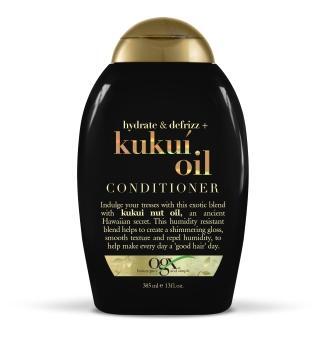 Кондиционер Ogx Kukui Oil Увлажнение и гладкость с маслом гавайского ореха, 385 мл