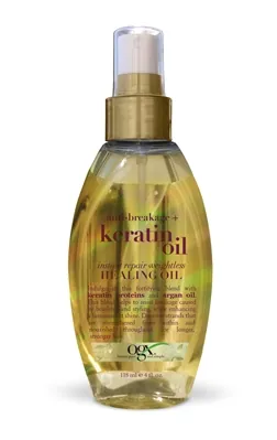 Олія-спрей для волосся Ogx Keratin Oil Миттєве відновлення кератинова легка, 118 мл
