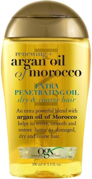 Масло для волос Ogx Argan oil of Morocco Глубокое восстановление аргановое, 100 мл