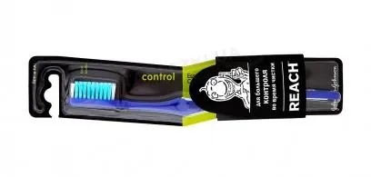 Зубна щітка Reach Control, середня, 1 штука