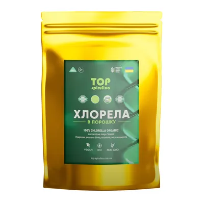 Хлорела озера Ченхай TOP Spirulina в порошку, 500 г