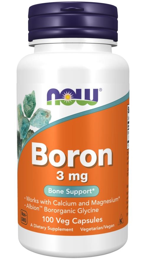 Бор NOW BORON 3 мг касулы №100