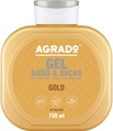 Гель для душу Agrado Gold Золото, 750 мл