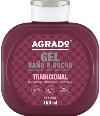 Гель для душу і ванни Agrado Traditional Традиційний, 750 мл