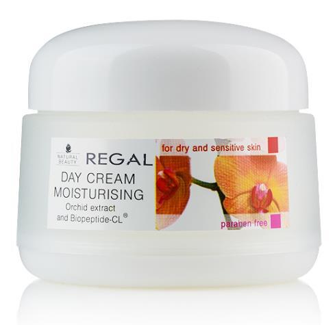 Крем для лица Regal Natural Beauty дневной увлажняющий для сухой и чувствительной кожи, 50 мл