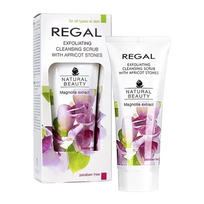 Скраб ексфоліюючий Regal Natural Beauty з абрикосовими кісточками, 100 мл