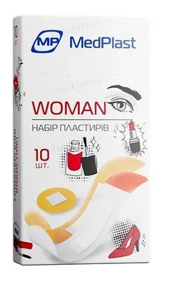 Набір пластирів MP MedPlast WOMEN, 10 штук