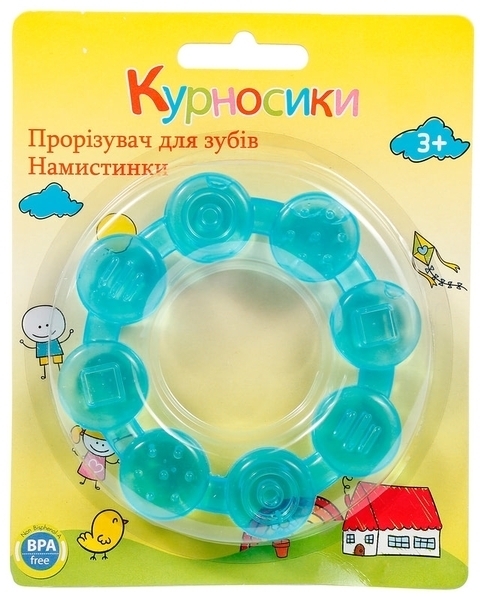 Прорезыватель для зубов Курносики 7042 Бусинки