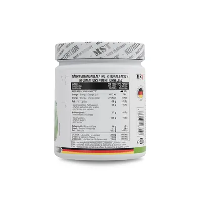 Амінокислоти MST Nutrition BCAA Zero зелене яблуко, 300 г