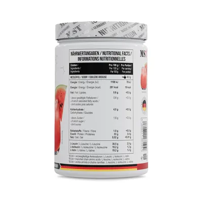 Амінокислоти MST Nutrition BCAA Zero кавун, 1 кг