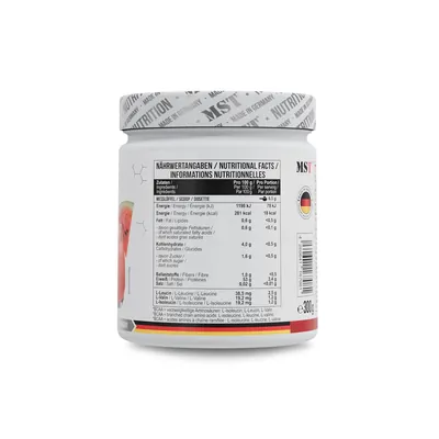 Амінокислоти MST Nutrition BCAA Zero кавун, 300 г