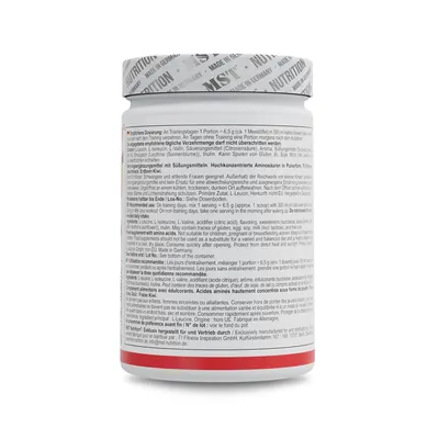 Амінокислоти MST Nutrition BCAA zero полуниця-ківі, 500 г