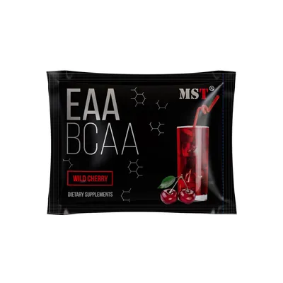 Комплекс амінокислот MST Nutrition BCAA & EAA Zero дика вишня, 13 г