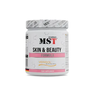 Вітаміни для шкіри та краси MST Nutrition Skin & Beauty Formula, 120 капсул