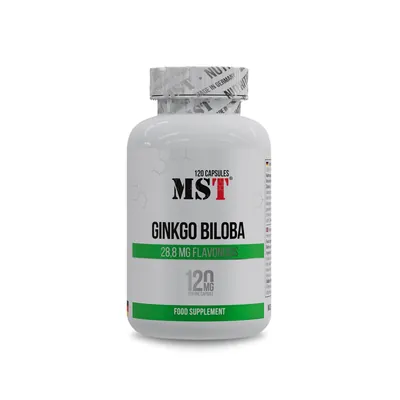 Гінкго білоба MST Nutrition Ginkgo Biloba 120 мг, 120 капсул