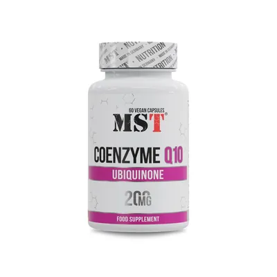 Коензим Q10 MST Nutrition Coenzyme Q10 200 мг, 60 капсул