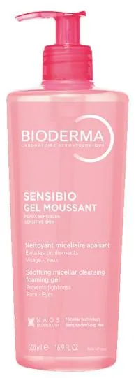 Гель Bioderma Sensibio очищуючий для обличчя, 500 мл