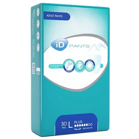 Підгузки-трусики для дорослих iD Pants Plus, розмір L, 30 штук