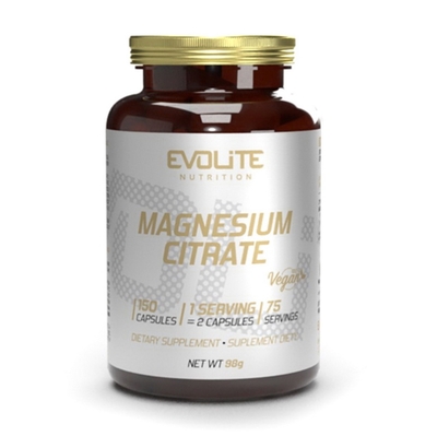 Магния Цитрат Evolite Nutrition Magnesium Citrate, 150 веганских капсул
