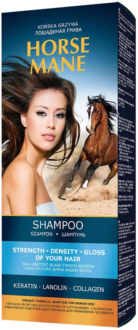 Шампунь Pharma Group Laboratories Horse Mane Лошадина грива, 350 мл