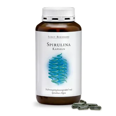 Спіруліна Sanct Bernhard Spirulina 300 мг, 360 капсул