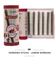Ласощі для собак Mediterranean Natural Serrano sticks палички для собак з хамоном, 16 штук