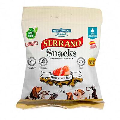 Лакомство для собак Mediterranean Natural Serrano Snacks с хамоном, 100 г