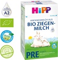 Смесь сухая молочная HiPP Bio Ziegen Milch PRE органическая на козьем молоке для детей с рождения, 400 г